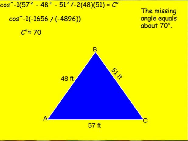 Law Of Cosines Marvelous Trigonometry 6342